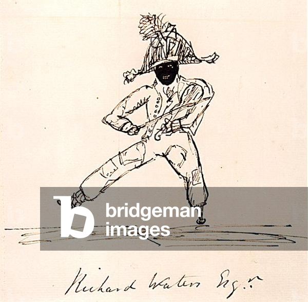 Richard Waters Esq., c.1815 (pen and ink on paper)