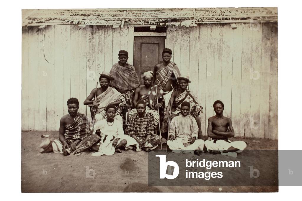 An African king (albumen print)