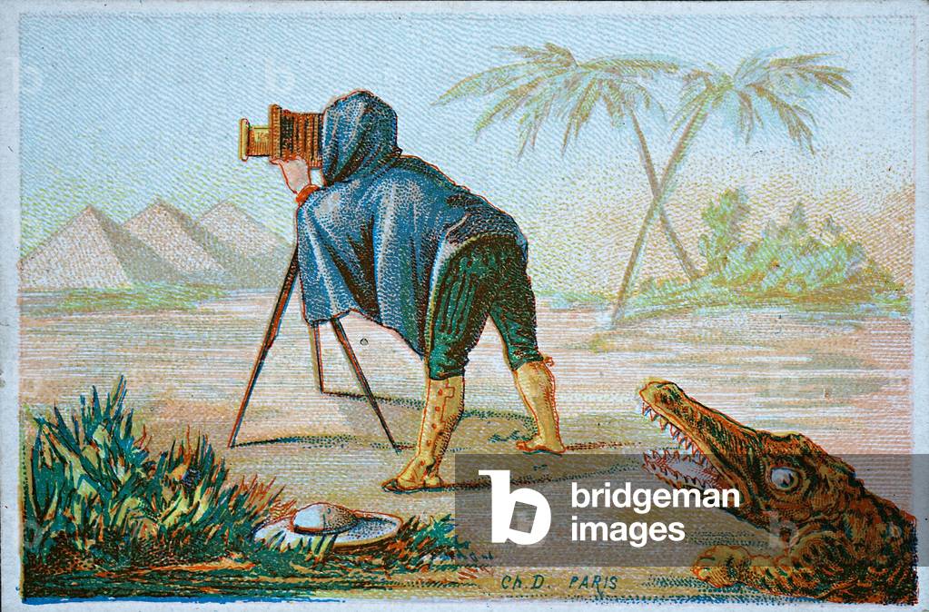Carte de visite (colour litho)