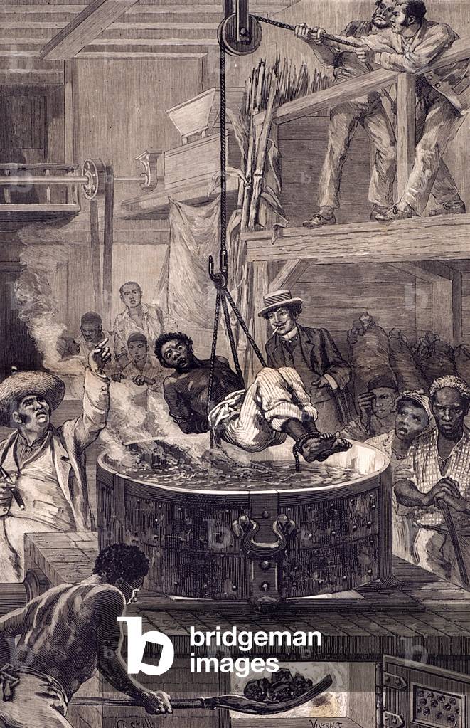 Image of Slaves in Brazil The Terrible Torture of a Slave, from by