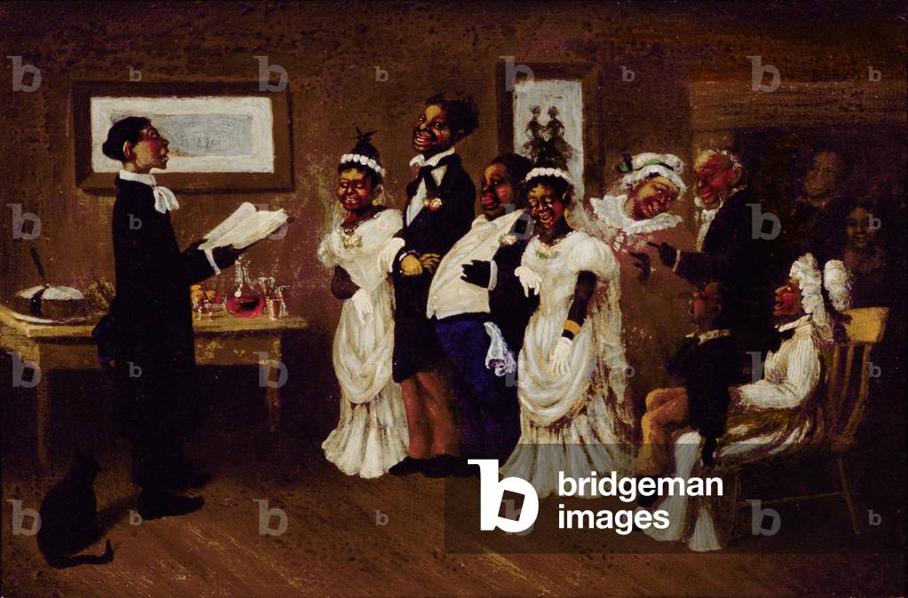 Immagine di Dipinto "Il matrimonio", 19th Secolo di American School