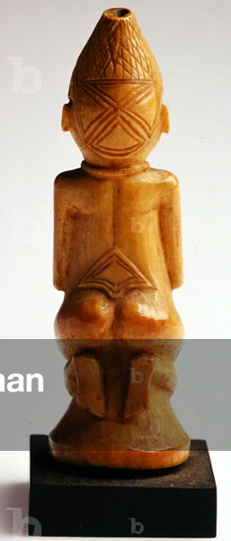 Kneeling woman, Congo (ivory) (see also 225802 & 225803)