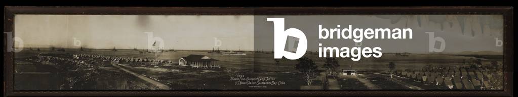 Atlantic Fleet & Deerpoint Camp Jan 1912, US Naval Station Guantanamo Bay, Cuba (gelatin silver print)