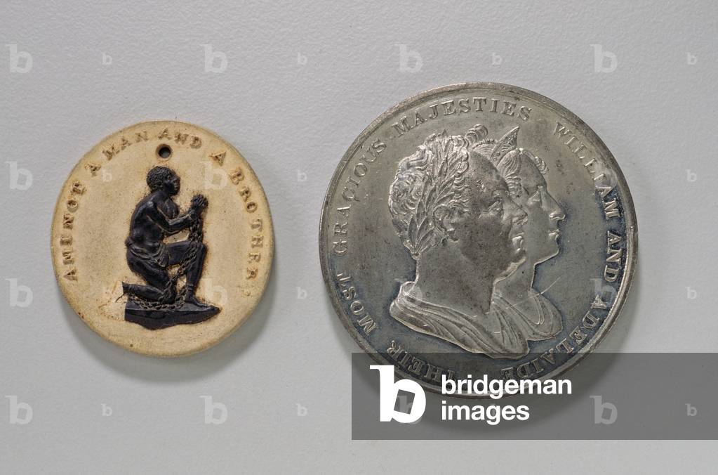 Image of 'Am I Not a Man and a Brother', Wedgwood oval