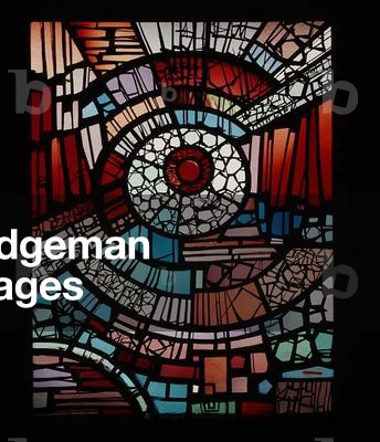 Exhibition panel, c.1970 (stained glass)