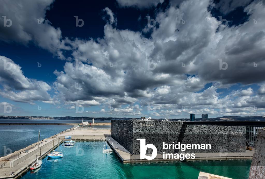 The Mucem museum inaugurated in 2013 in Marseille by architect Rudy Ricciotti (photo)