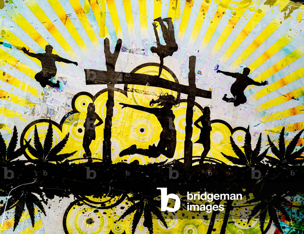 Poster celebrated in Christiania 1971