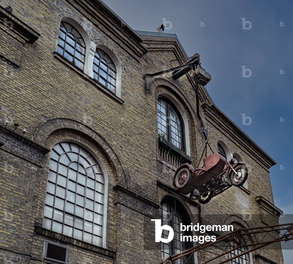Former army barracks in Christiania, Copenhagen