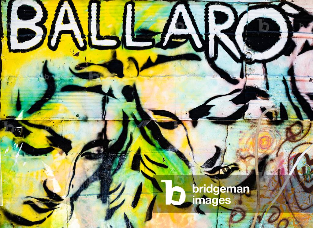 Ballaro district. Street Art Reconstruction of an Identity