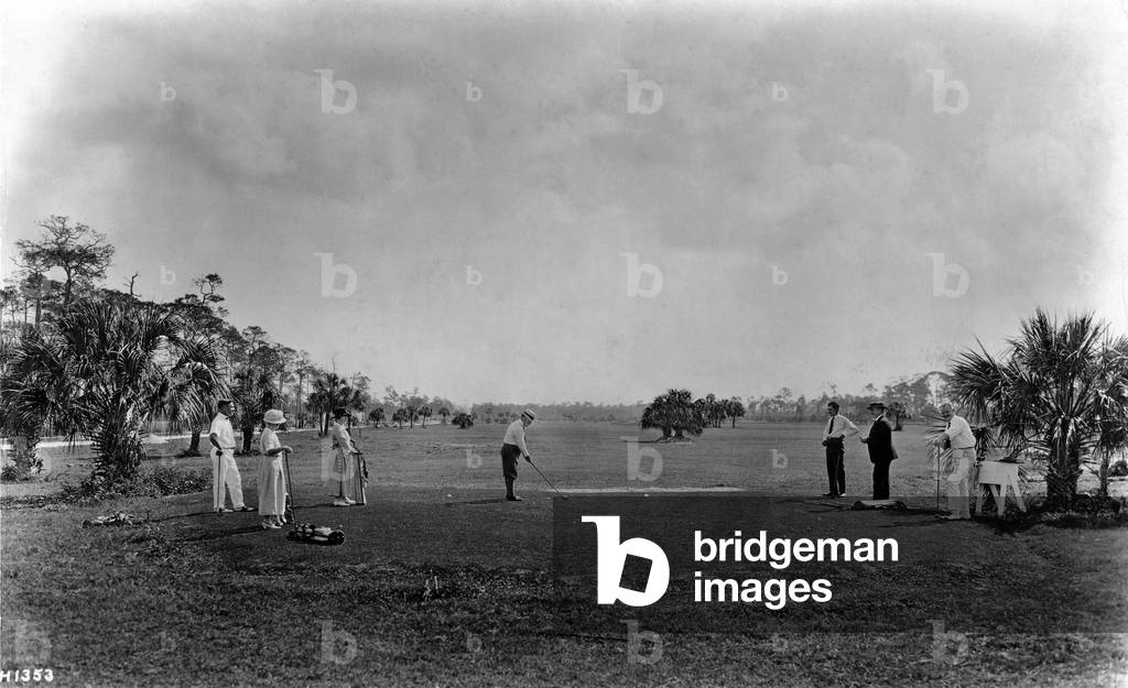 Coral Gables Golf and Country Club, Dec 17, 1924 (b/w photo)