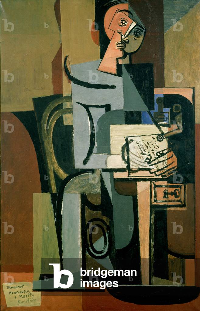 Der Brief, 1931 (Öl auf Leinwand)