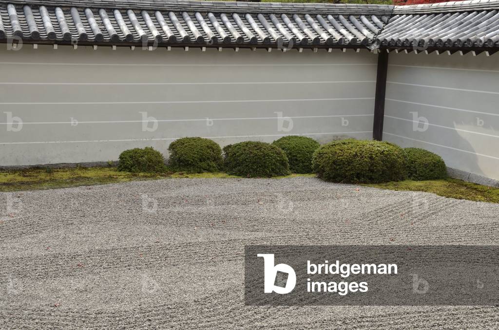 Nanzen-ji - Kyoto (Japan) - Edo period - Buddhist temple - karesansui (dry landscape garden) - designed by Kobori Enshu - Nanzen-ji - Kyoto (Japan) -Edo period - Buddhist temple - karesansui (dry landscape garden) - designed by Kobori Enshu