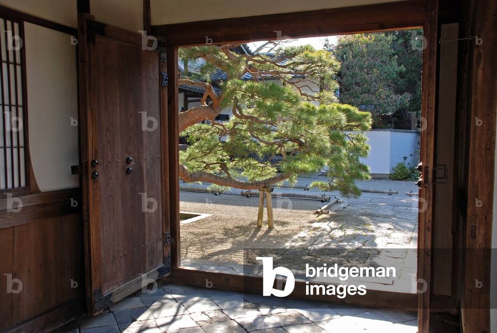 Tenju-an - Kyoto (Japan) - Edo period - Buddhist temple - karesansui (dry landscape garden) - Tenju-an - Kyoto (Japan) - Edo period - Buddhist temple - karesansui (dry landscape garden)