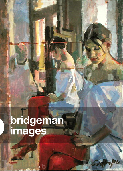 Artist and Model, 2004 (oil on canvas)