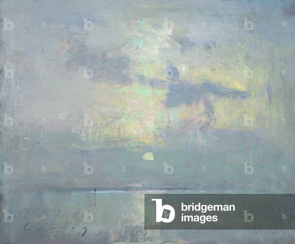 Solitudine (olio a bordo)