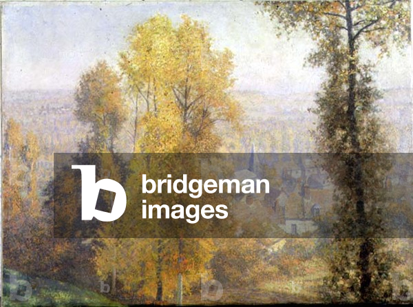 Autumn Glow (oil on canvas)