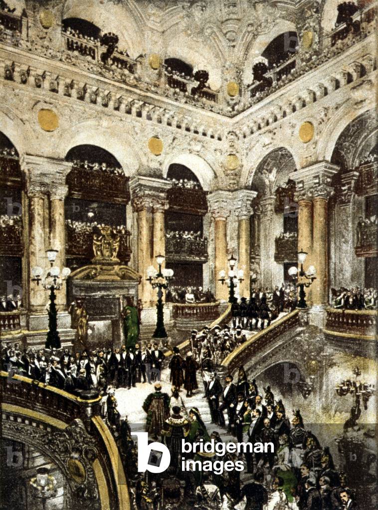 Paris Opera  House - the Inauguration