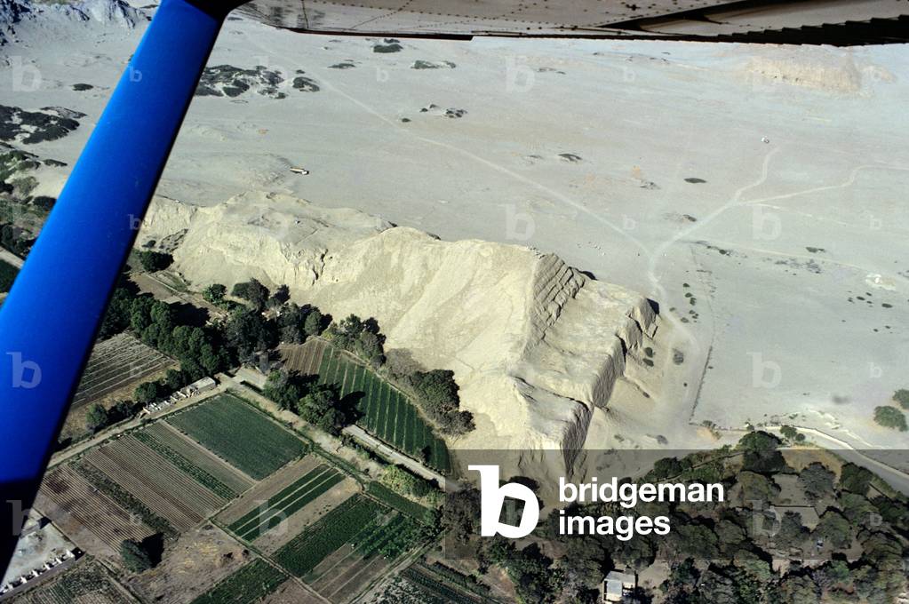 Huaca del Sol, Moche Pyramid,  Peru