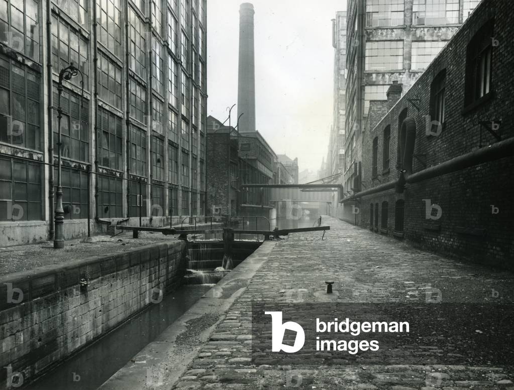 Rochdale Canal, 30th September 1964 (b/w photo)