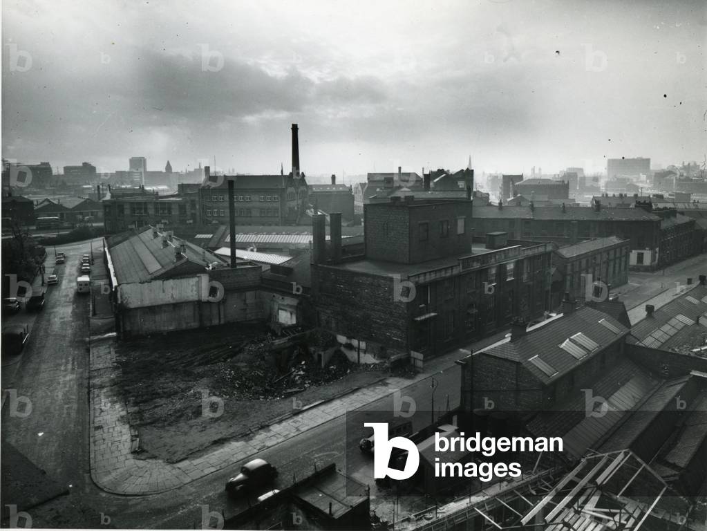Ardwick, Tipping Street, 1963 (b/w photo)