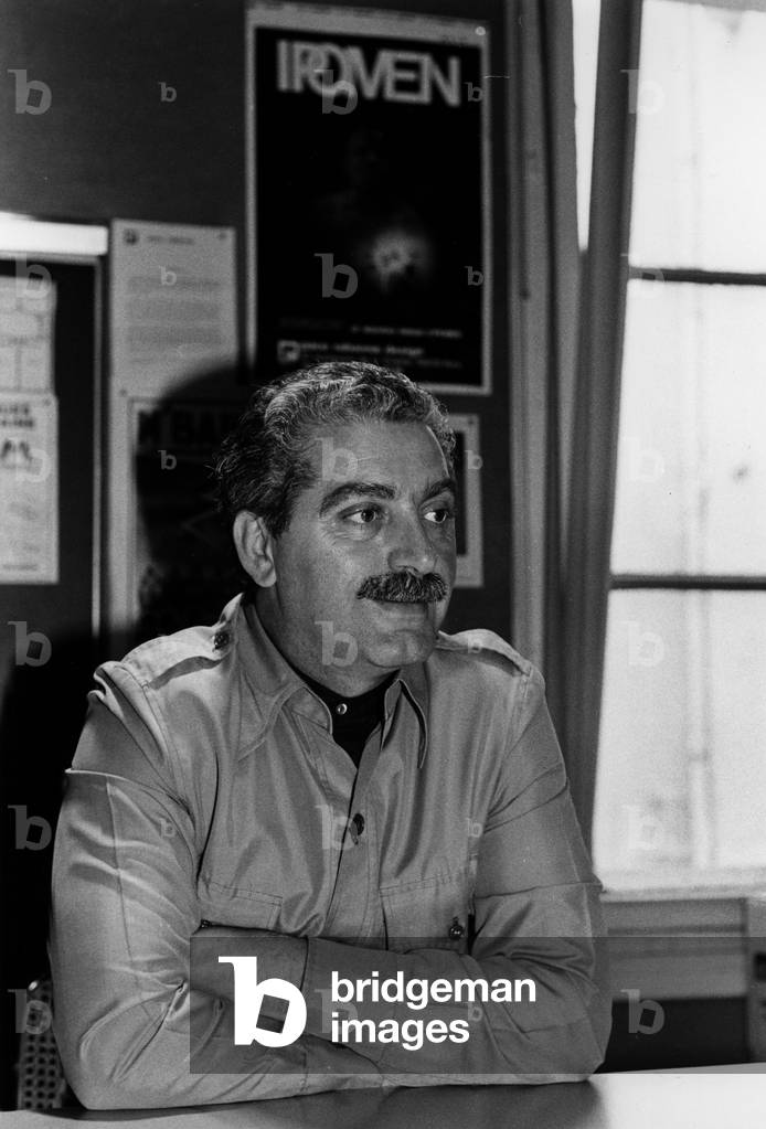 Paco Rabanne, 1983 (b/w photo)