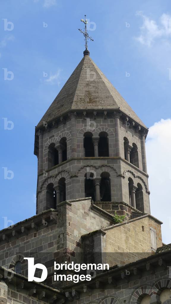 eglise de saint nectaire 2018 le clocher