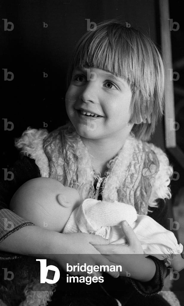 Aurelie and her doll