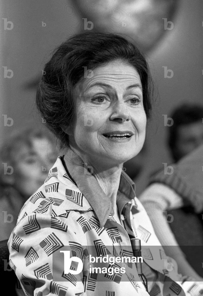 Francine Mallet (b/w photo)