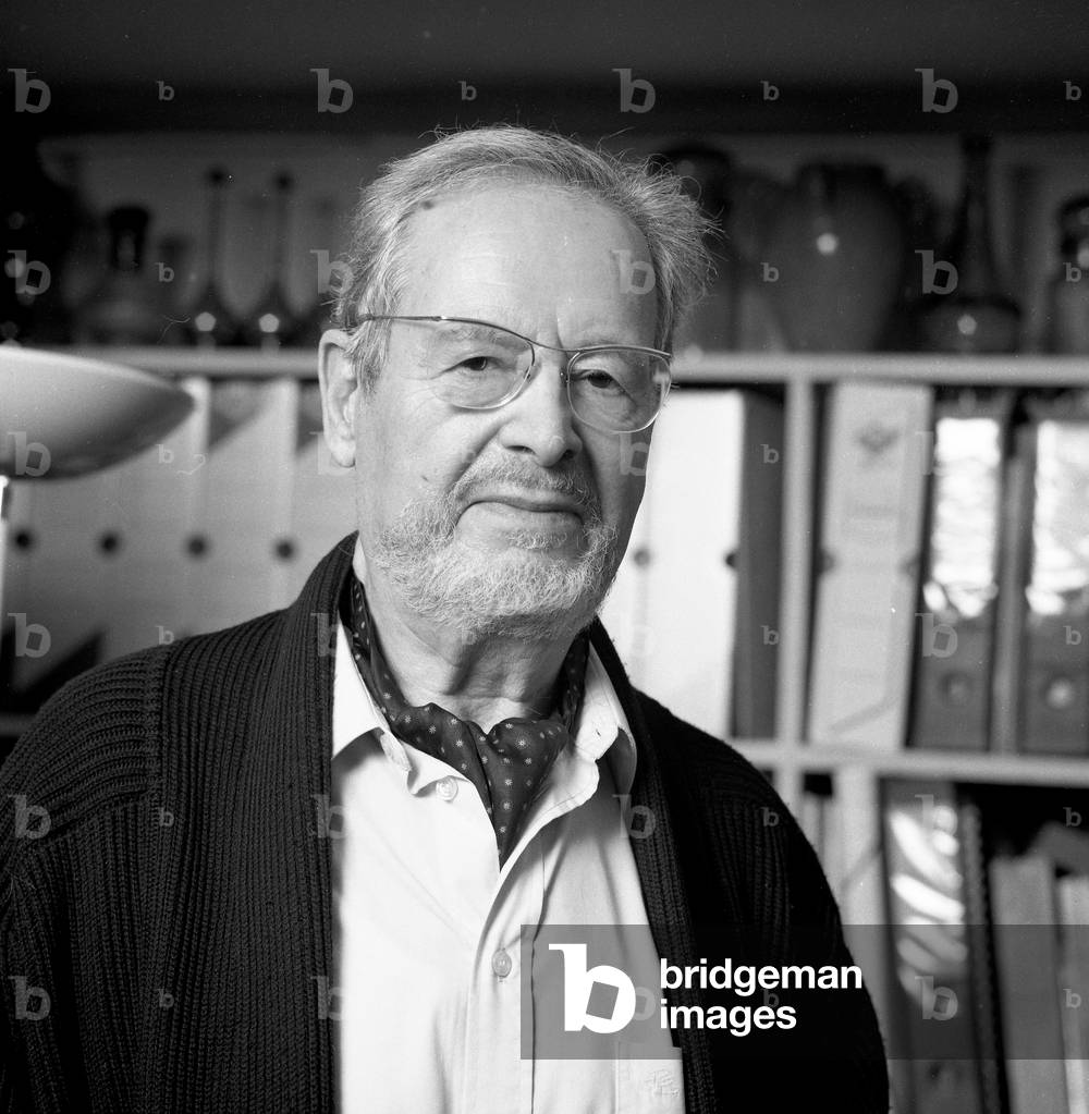 Albert Memmi, June 1988 (b/w photo)