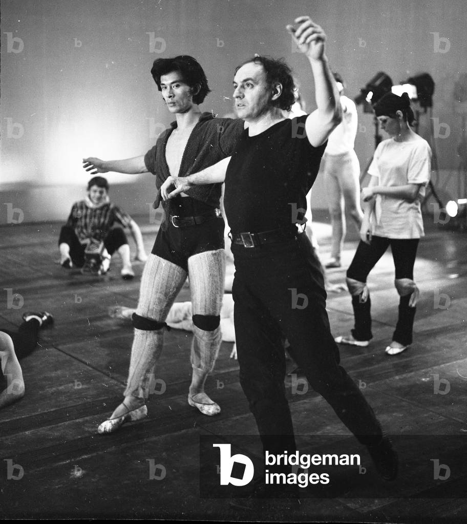 Ballet Lazzini, 1968 (b/w photo)