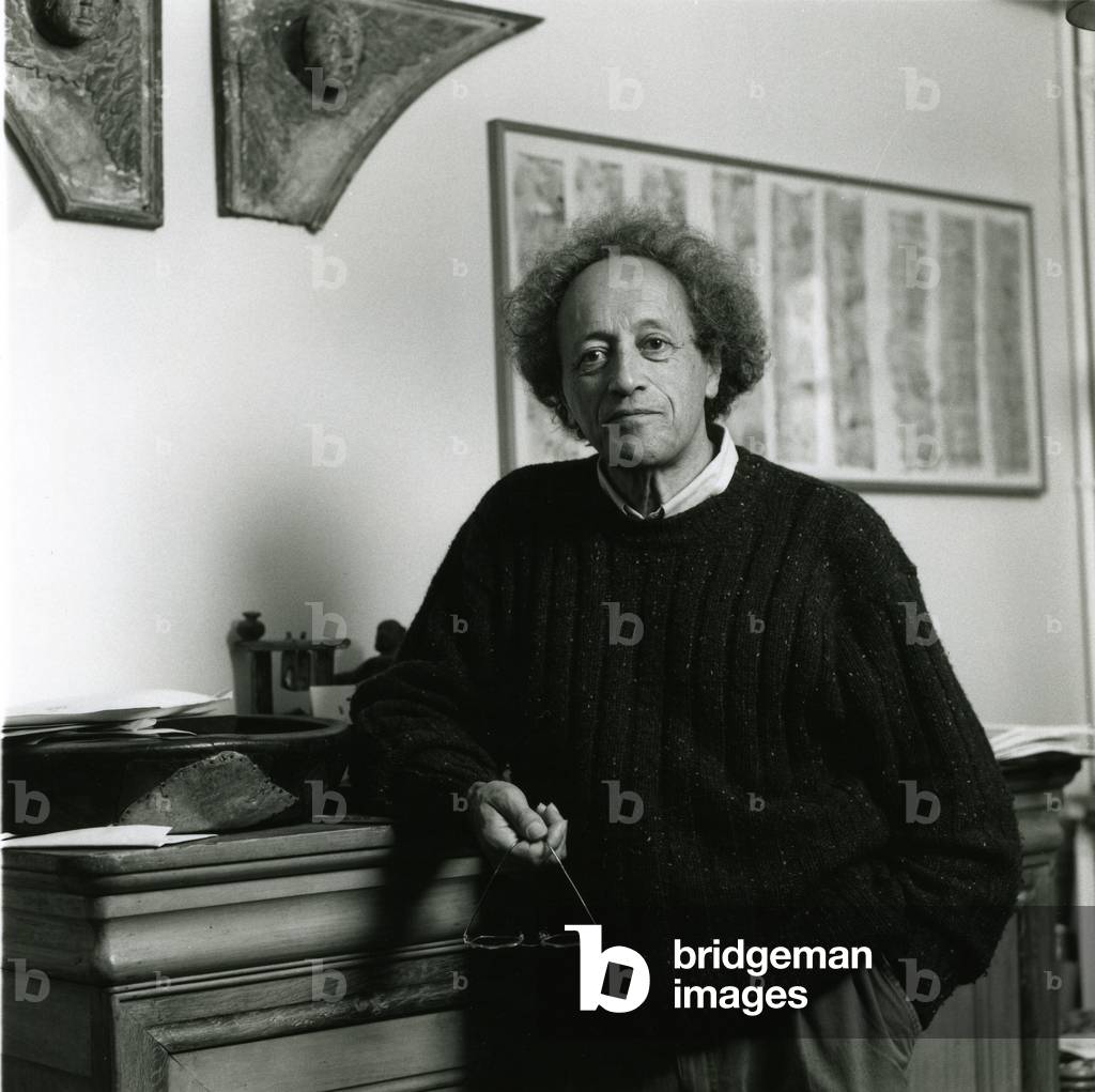 Bernard Noel, 1994 (b/w photo)