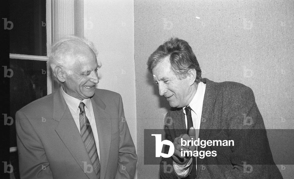 Michel Serres and Bertrand Poirot Delpech