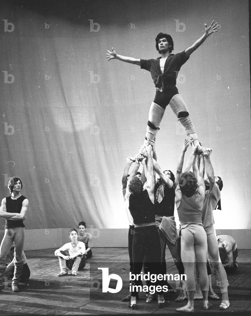 Ballet Lazzini, 1968 (b/w photo)