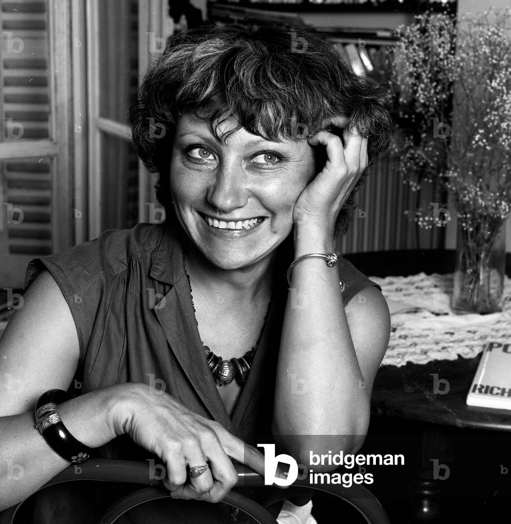 Anne-marie Garat, 1984 (b/w photo)