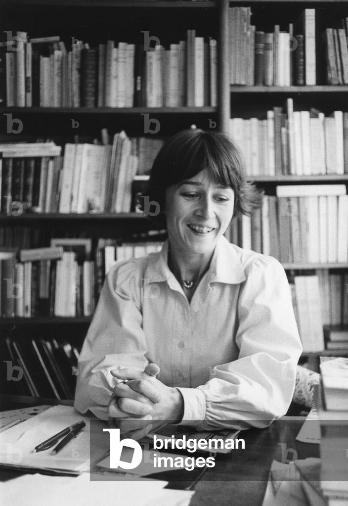 Odile Marcel (daughter of Gabriel Marcel philo) (b/w photo)