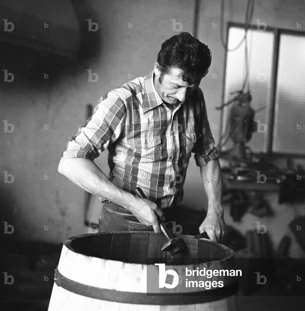 Cooper of the vineyard of Buzet, 20th century