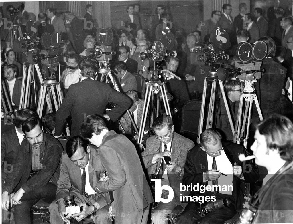 Cameras and photography equipment, 1969 (b/w photo)