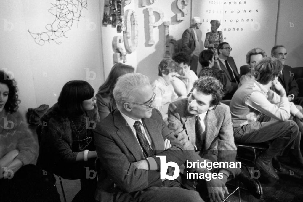 Christian Bourgois & Charles Henri Flammarion (b/w photo)