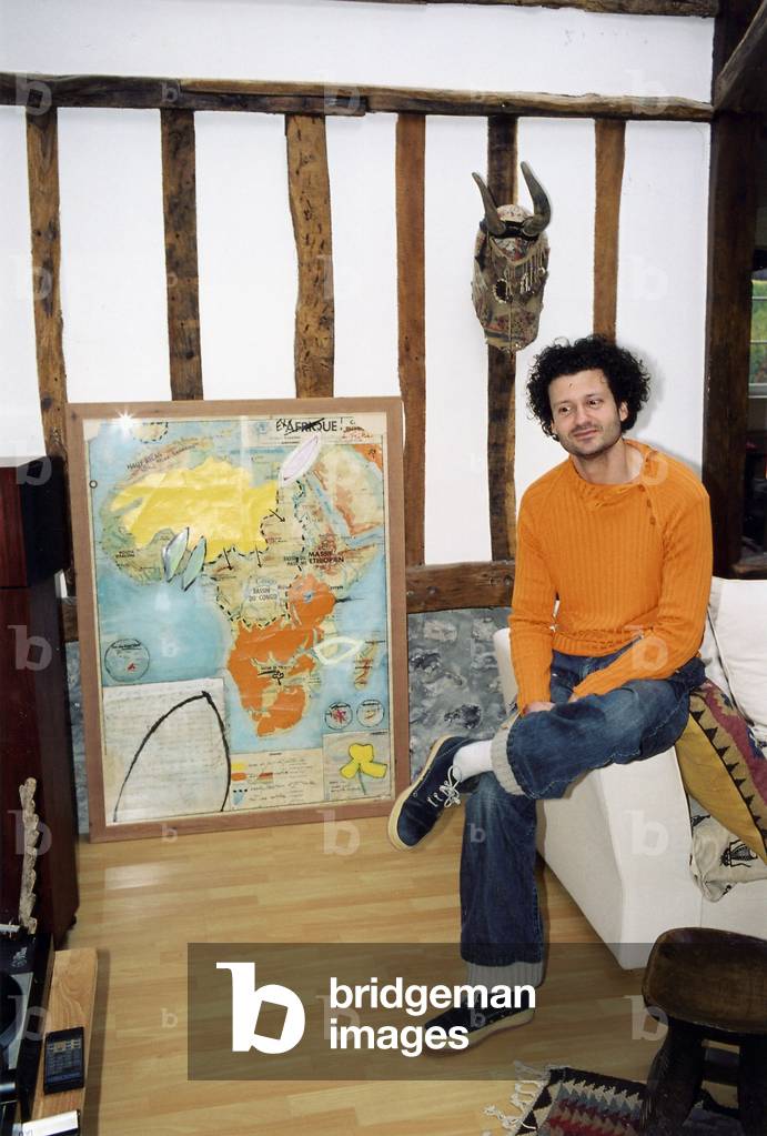 Emmanuel Pons, painter and writer, april 2006