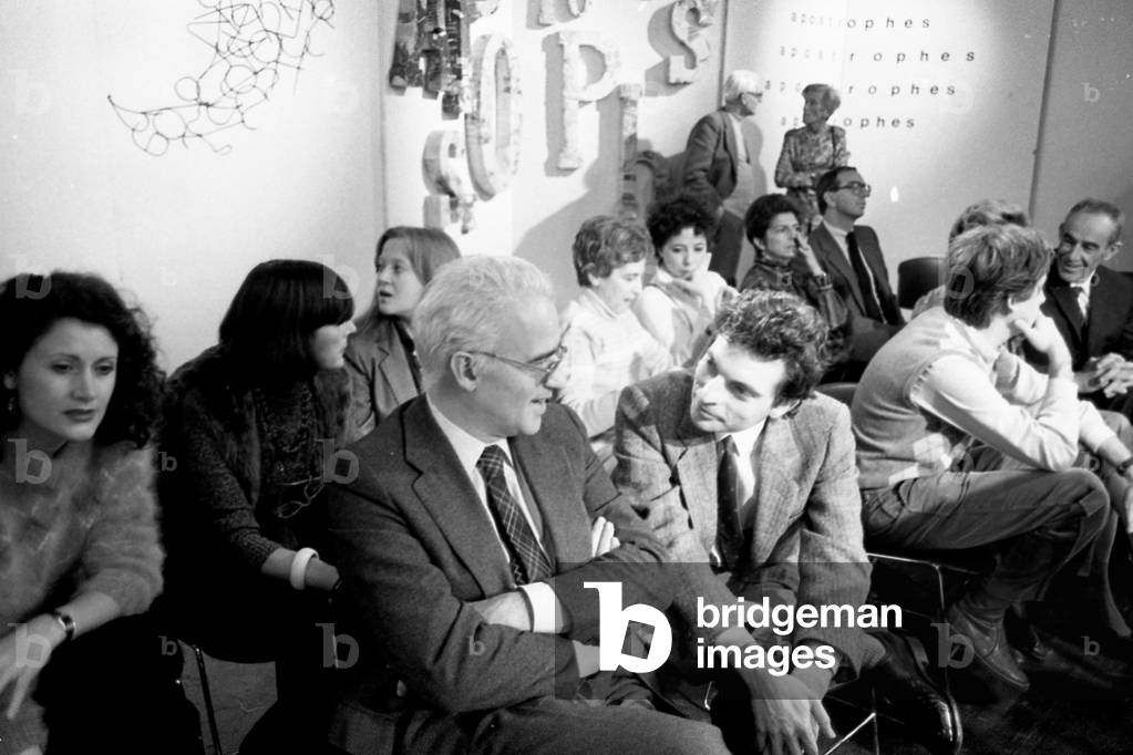 Christian Bourgois & Charles Henri Flammarion (b/w photo)