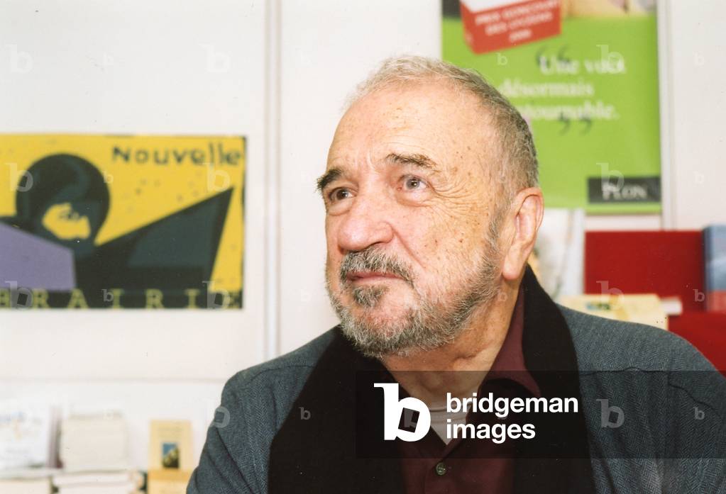 Jean-Claude Carriere (b/w photo)