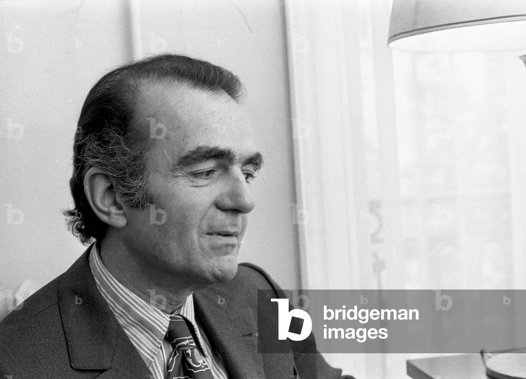 Michel Droit, 1975 (b/w photo)