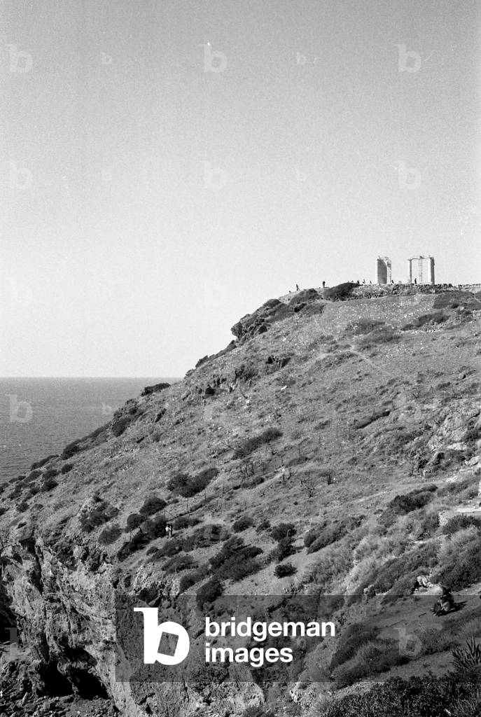 Cape Sounion, 1975 (b/w photo)