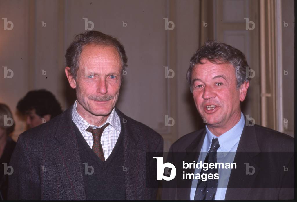 Erri De Luca and Antoine Gallimard (photo)