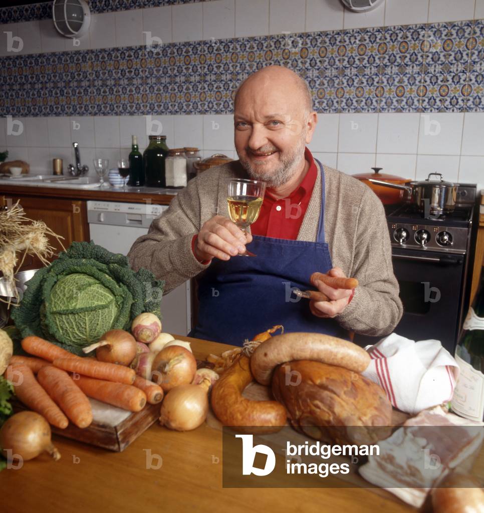 Jean Pierre Coffe, February 1993 (photo)