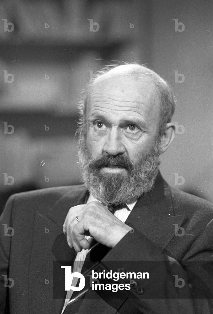 Antoine Blondin, 1988 (b/w photo)