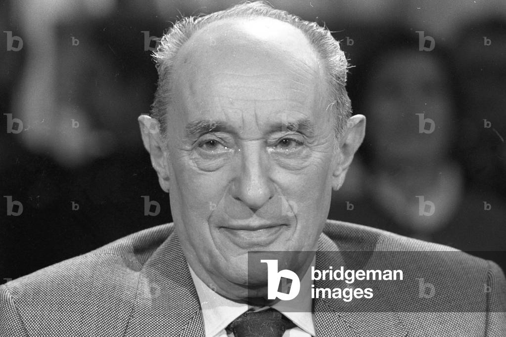 Pierre Boulle, 1988 (b/w photo)