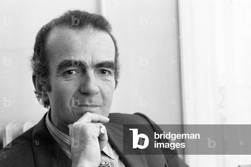 Michel Droit, 1975 (b/w photo)