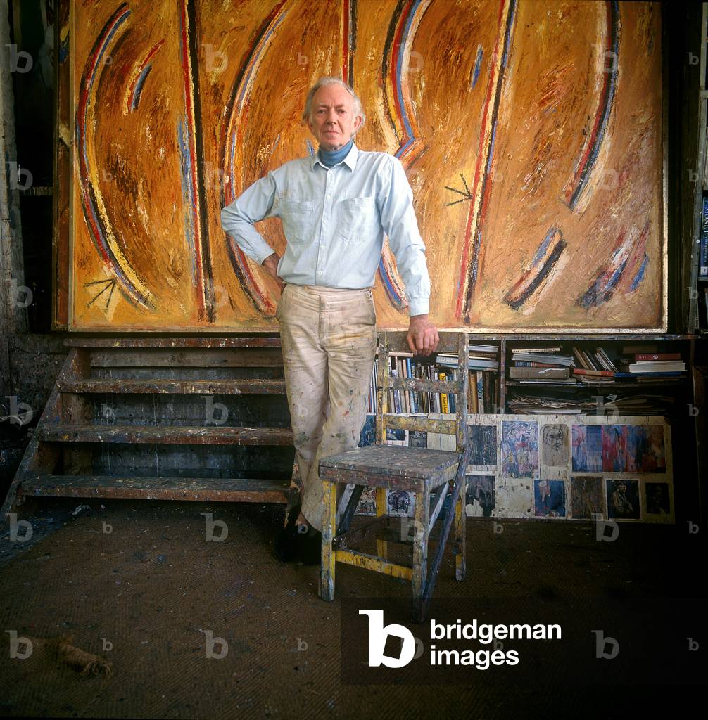 Eric Smith in his Sydney studio, August 1991 (photo)