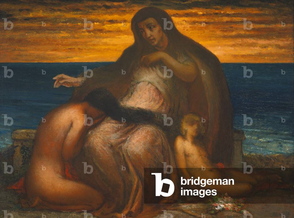 Grief, 1891-1895 (oil on canvasboard)